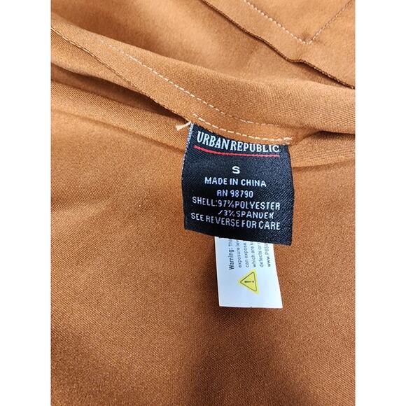 Urban Republic Faux Suede Women/S Long Duster Trench Jacket polyester/spandex - Picture 3 of 9